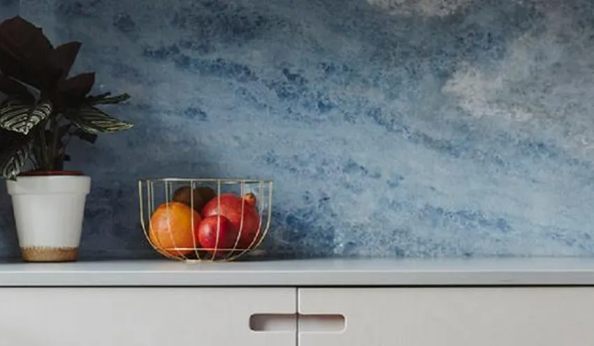 Мрамор Calcite Blue
